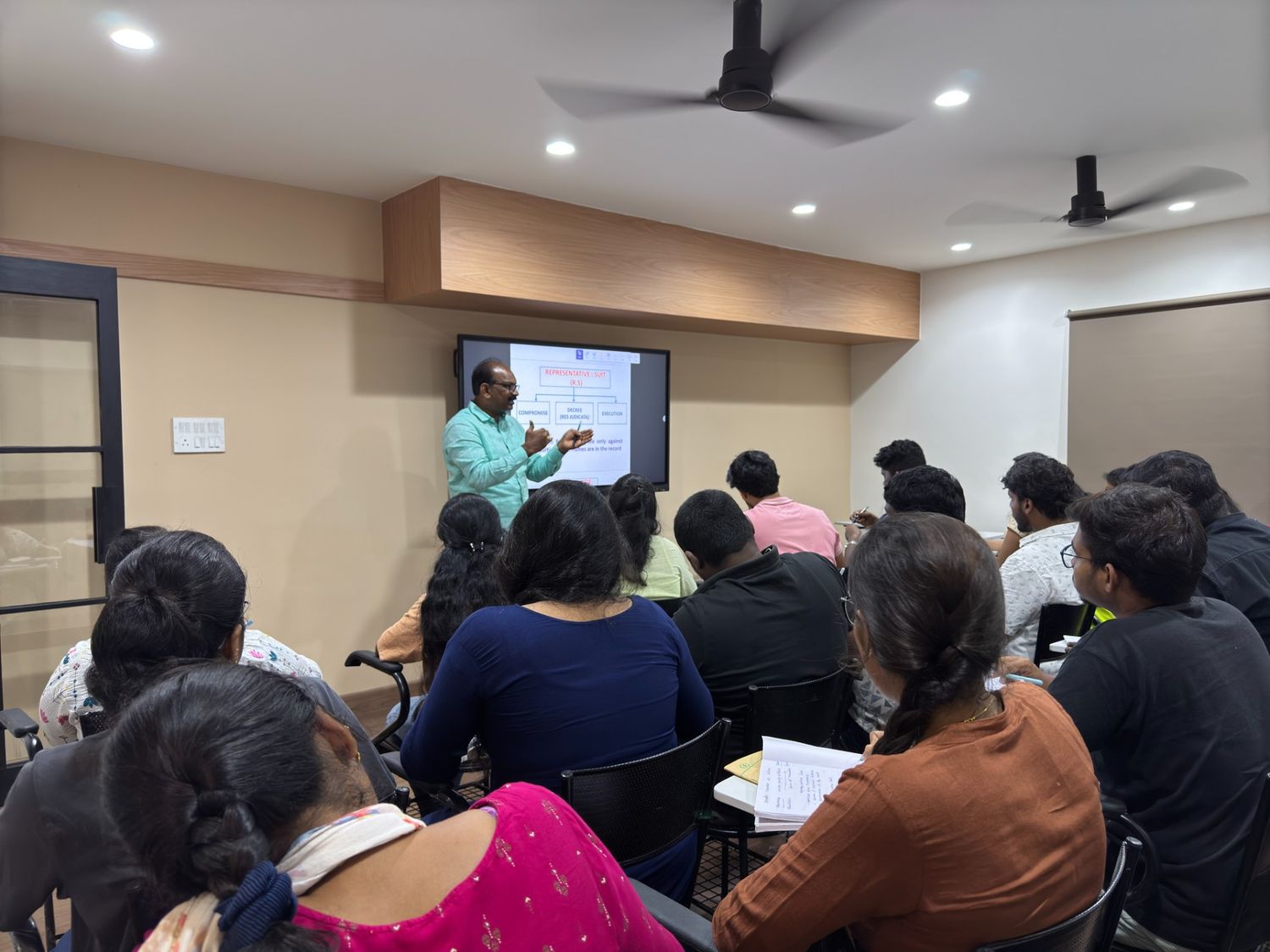 VLS Law Academy — Decoding of Practice classroom session